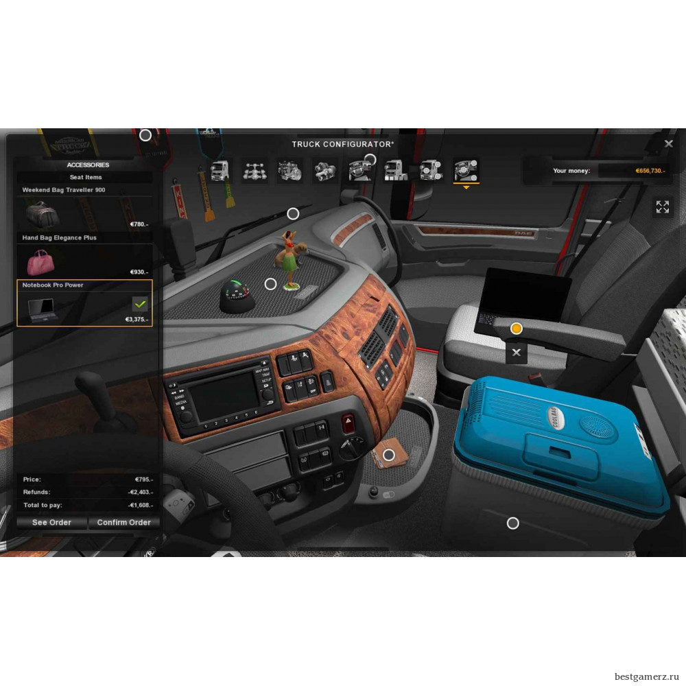 Euro Truck Simulator 2 - Cabin Accessories