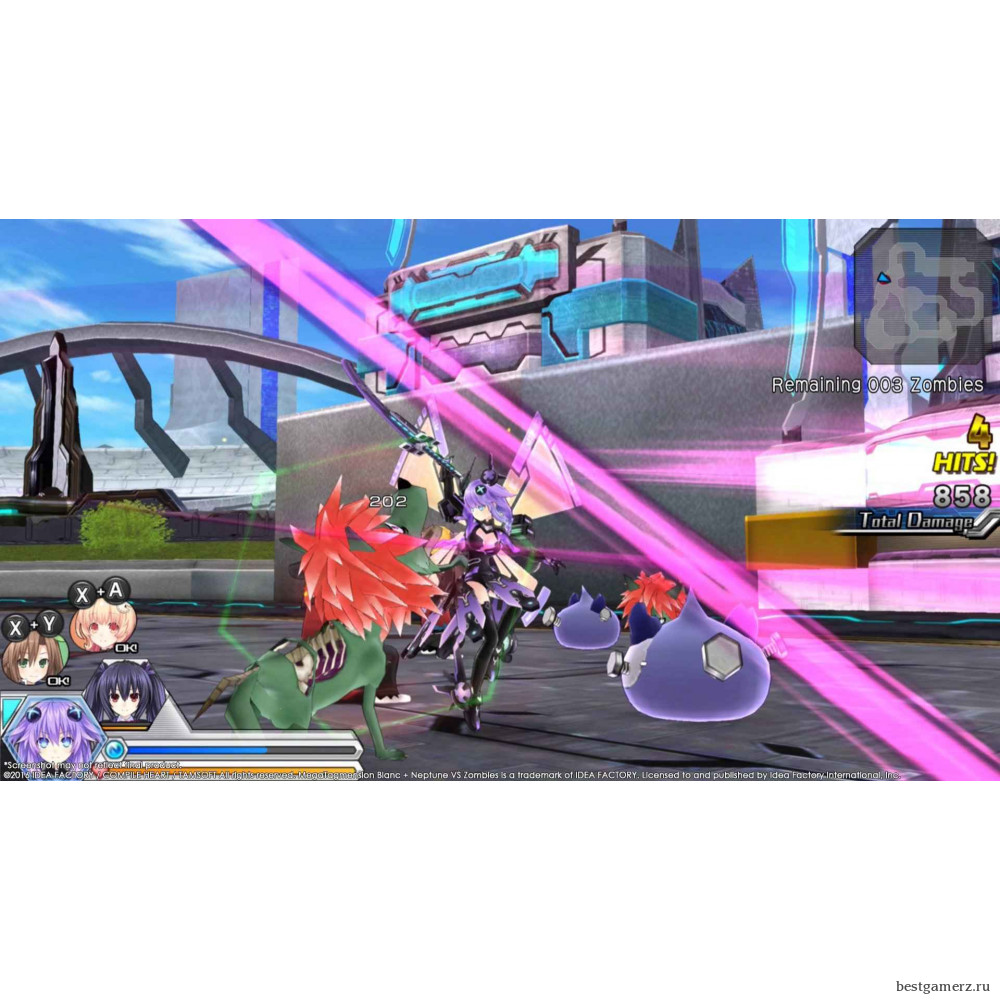 MegaTagmension Blanc + Neptune VS Zombies