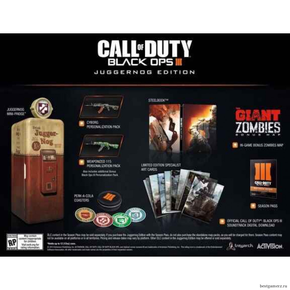 Call of Duty: Black Ops 3 (III) Juggernog Edition 
