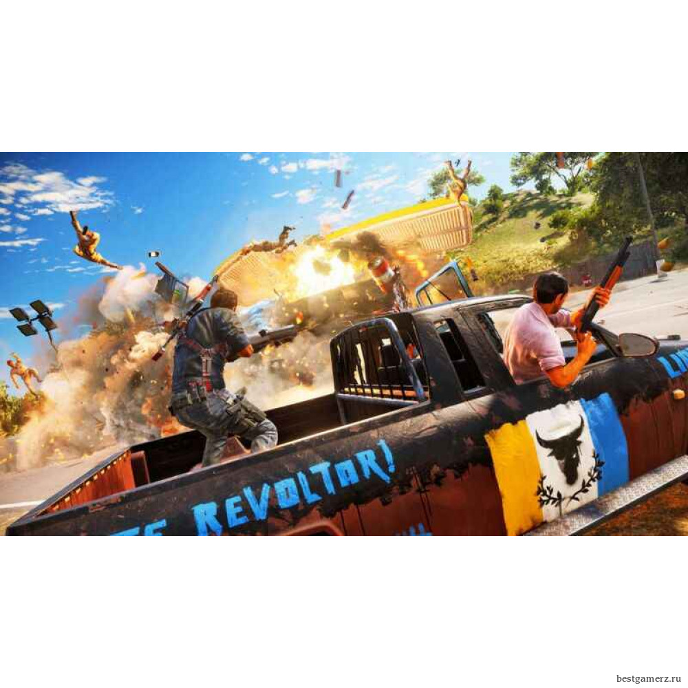 Just Cause 3. Русская Версия + DLC "РПГ Capstone Bloodhound" и "Боевой транспорт" 