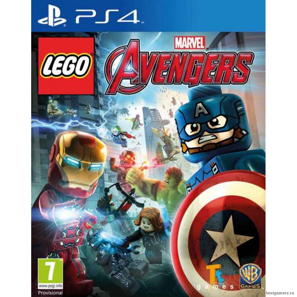 LEGO Marvel: Мстители (Avengers) Русская Версия 