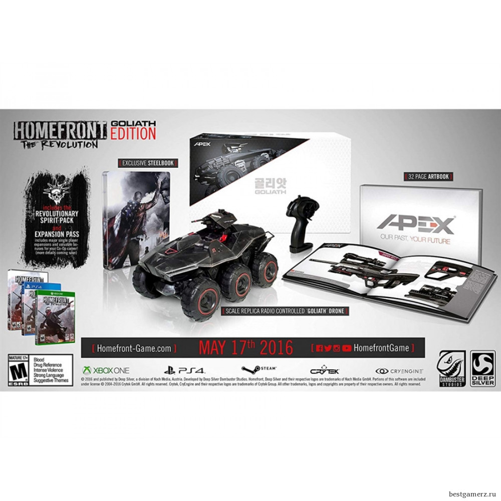 Коллекционное издание Homefront: The Revolution Goliath Edition Xbox One