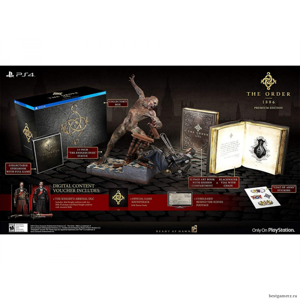 Коллекционное издание The Order: 1886 Premium Edition