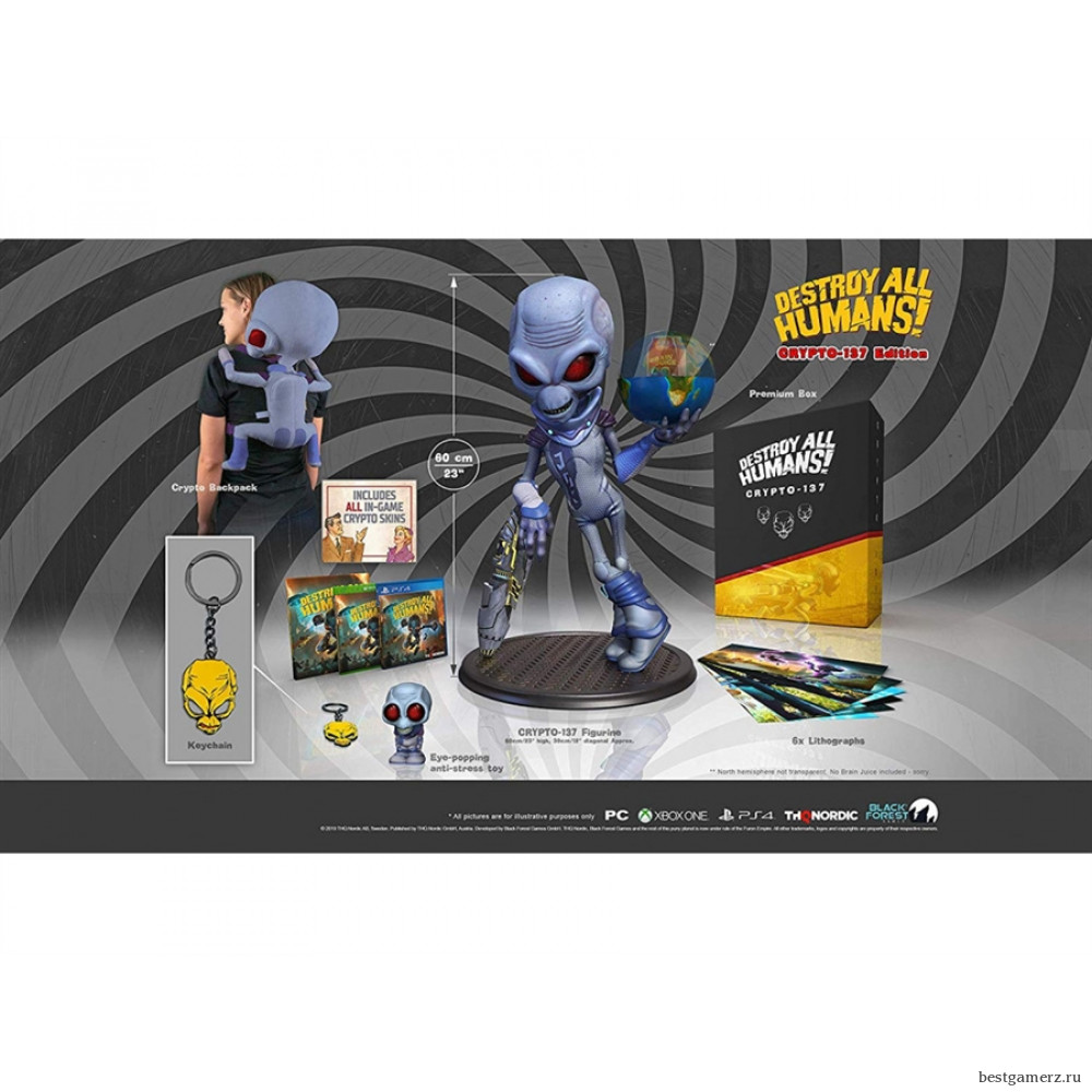 Коллекционное издание Destroy All Humans! - Crypto-137 Edition PC