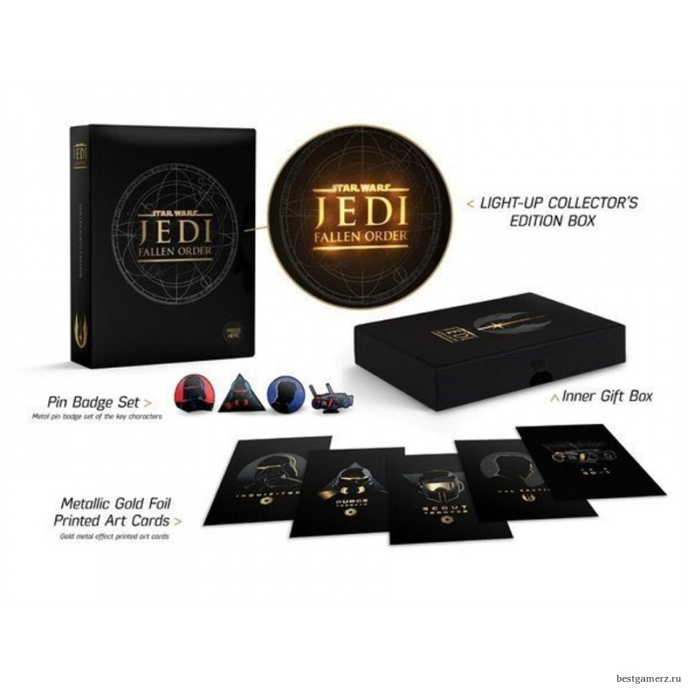 Коллекционное издание Star Wars Jedi: Fallen Order - Collector's Edition PS4